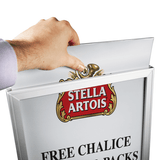 Aluminium Showcard Stand