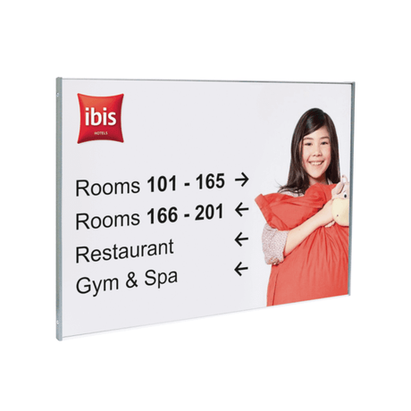 Straight Aluminium Sign Holder