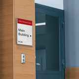 Straight Aluminium Sign Holder