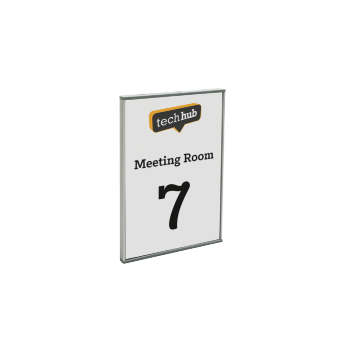 Straight Aluminium Sign Holder