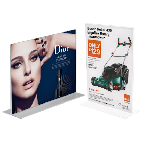 Budget Poster Holder Double Sided