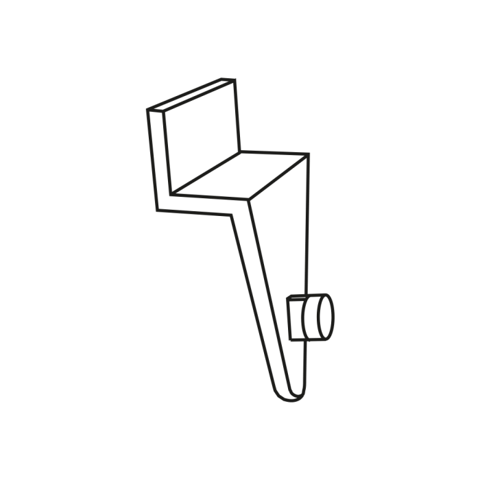 Slatwall Clips x 2
