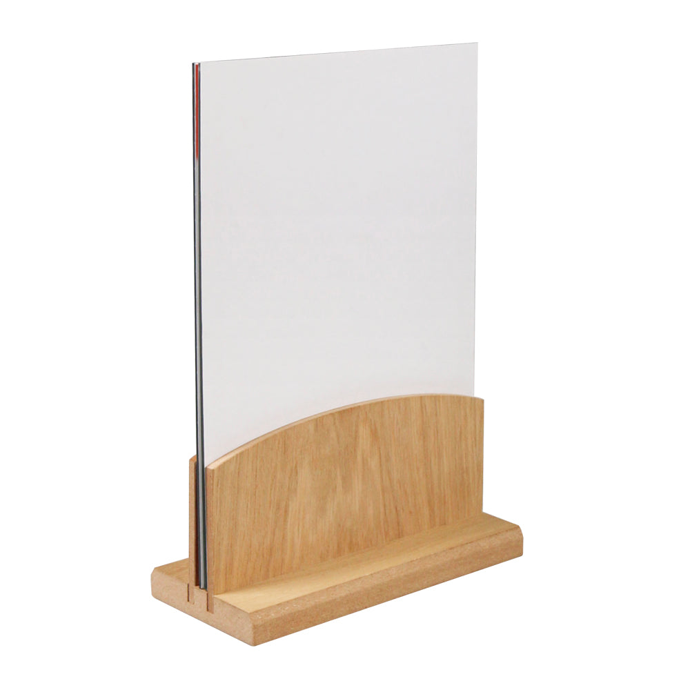 Wooden Menu Holder