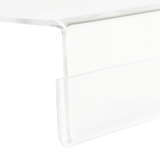 Slatwall Shoe Shelf with Ticket Holder