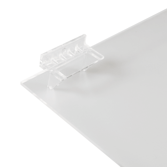 Slatwall Shelf with Lip