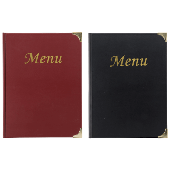 Traditional PVC Menu Cover