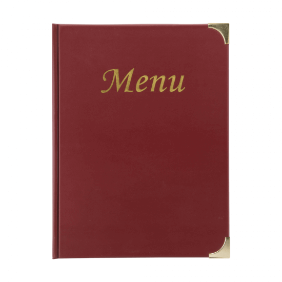Traditional PVC Menu Cover