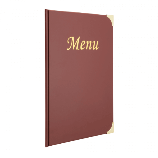 Traditional PVC Menu Cover