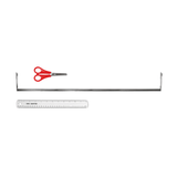 Twin Slot Back Bar with Fixed Ends