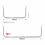 Twin Slot D Rail
