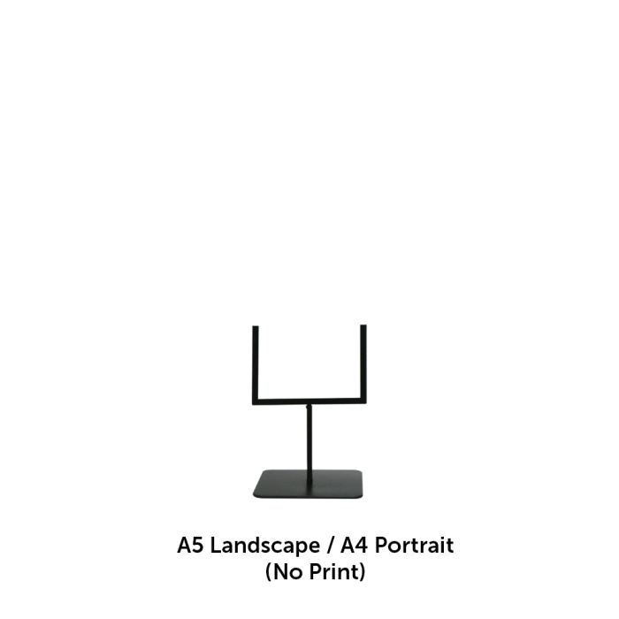 Tabletop Metal Sign Holder Stand