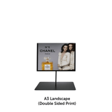 Tabletop Metal Sign Holder Stand