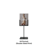 Tabletop Metal Sign Holder Stand