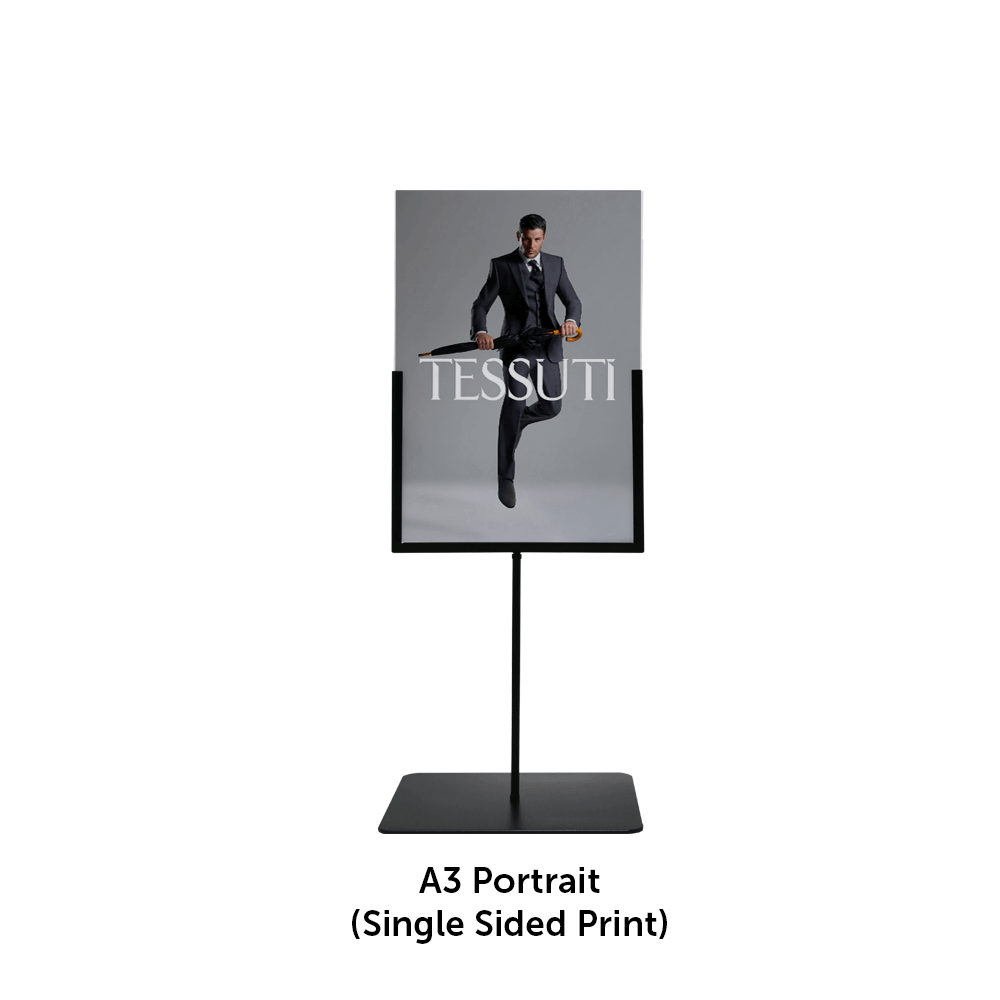 Tabletop Metal Sign Holder Stand