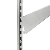 Twin Slot Brackets for Wooden Shelves x 2
