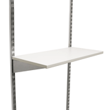 Twin Slot Brackets for Wooden Shelves x 2