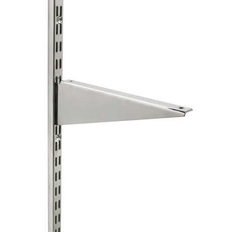 Twin Slot Brackets for Wooden Shelves x 2