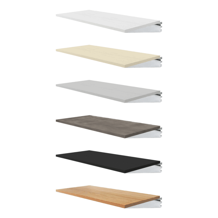 Twin Slot Shelving