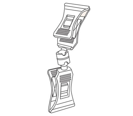 Slimline Ticket Holder Clip