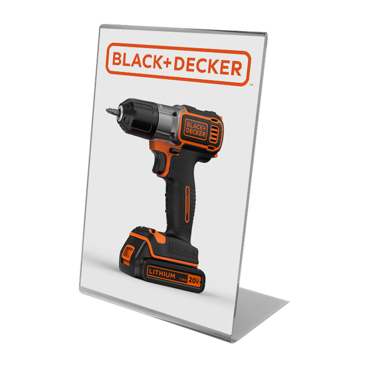 Unbreakable Freestanding Poster Holder – VisualDisplays