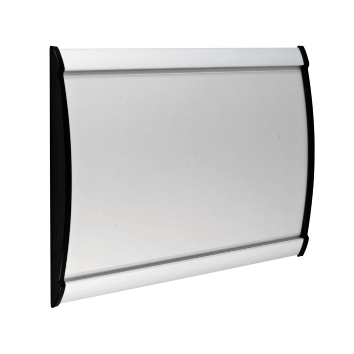Curved Aluminium Sign Holder