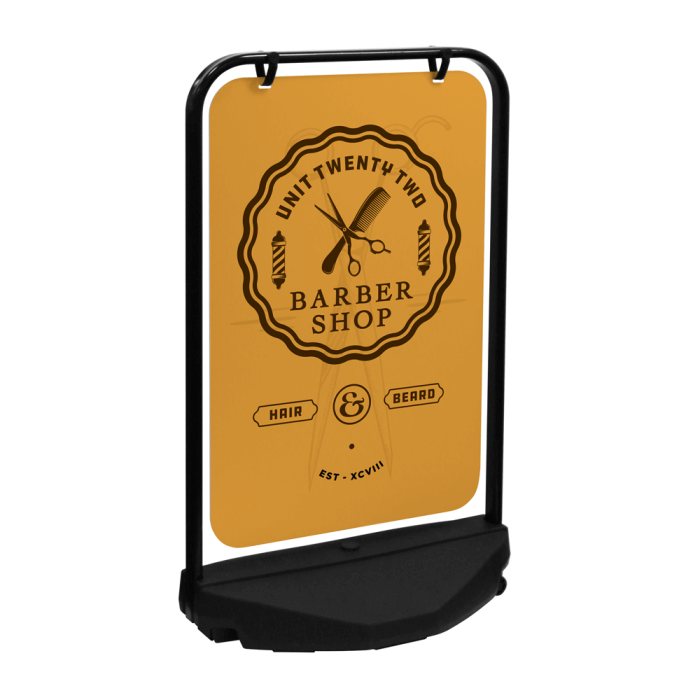 Warrior™ Water Base Swing Board Sign