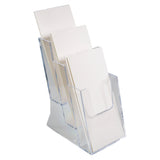 Tiered Wall Mounted Leaflet Holders