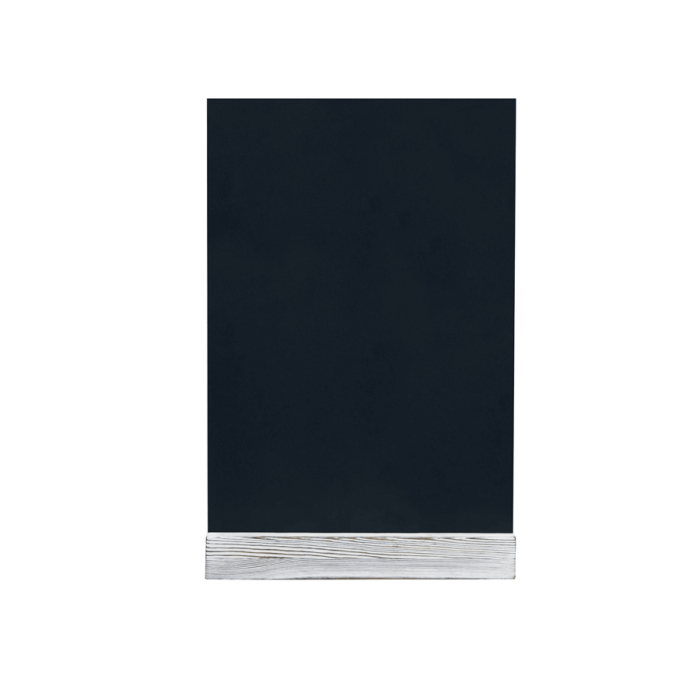 Tabletop Chalkboard with Rustic Base