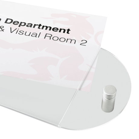 Acrylic Office Sign and Standoffs