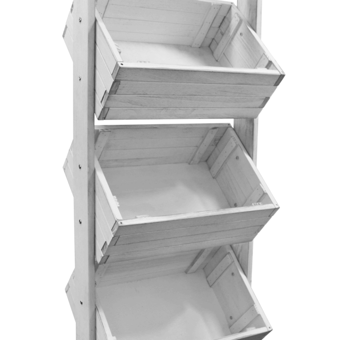 Wooden Crate Display Stand