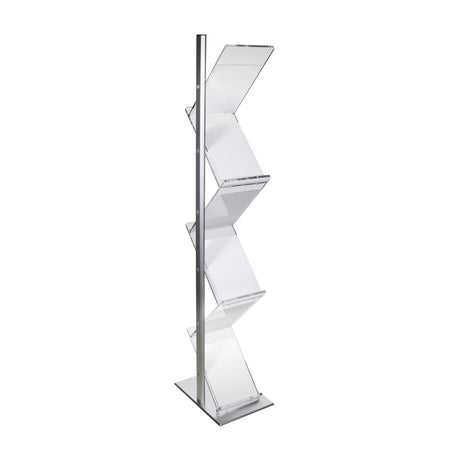 Magazine Zig Zag Brochure Display Stand